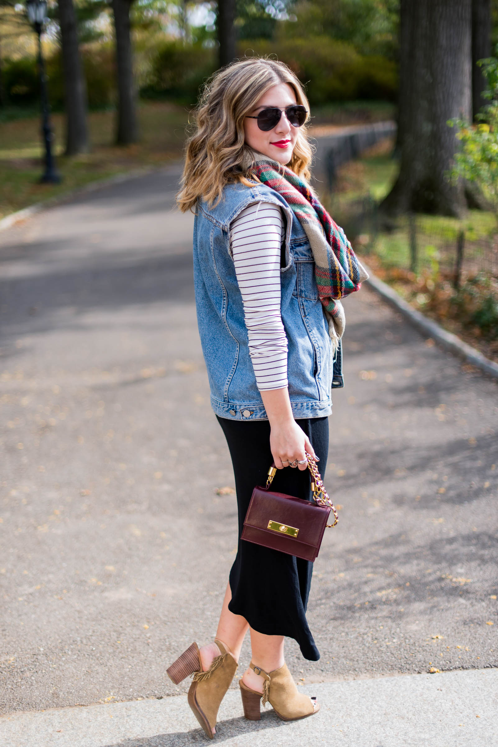Fall in Central Park – Simply Audree Kate