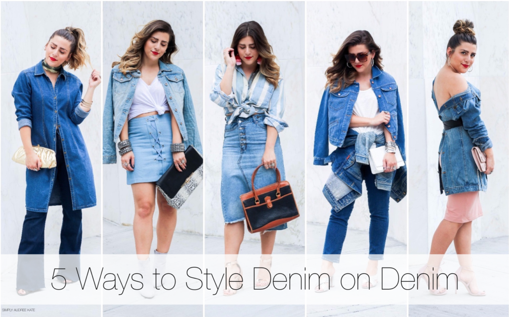 Wear It Wednesday: 5 Ways to Style Denim on Denim – Simply Audree Kate